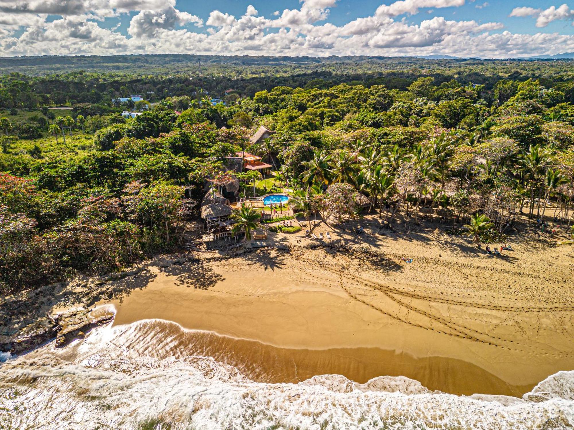 Beach Cabarete Ecolodge De Luxe Maravilla Encuentro Surf, Kite Экстерьер фото