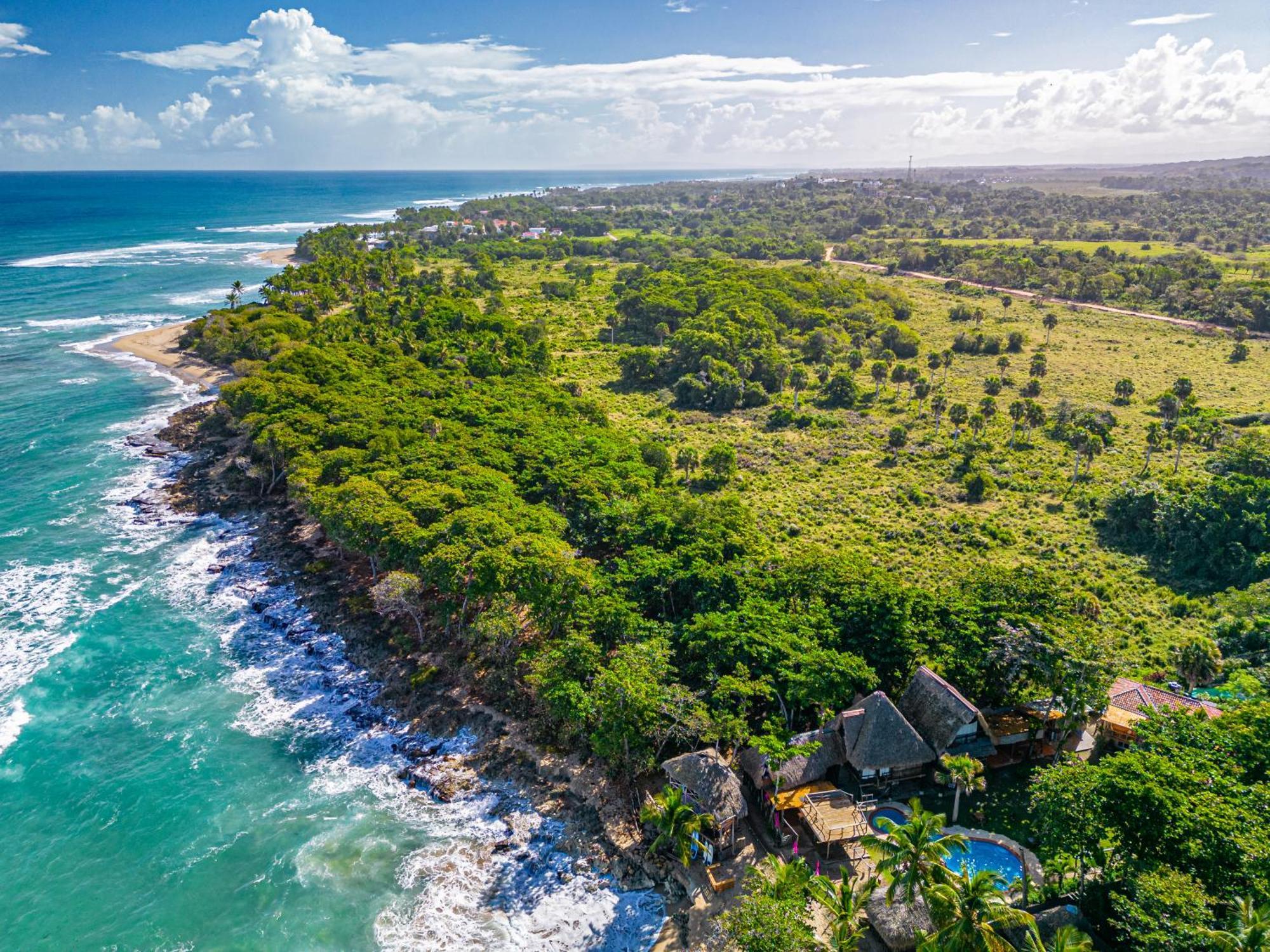 Beach Cabarete Ecolodge De Luxe Maravilla Encuentro Surf, Kite Экстерьер фото