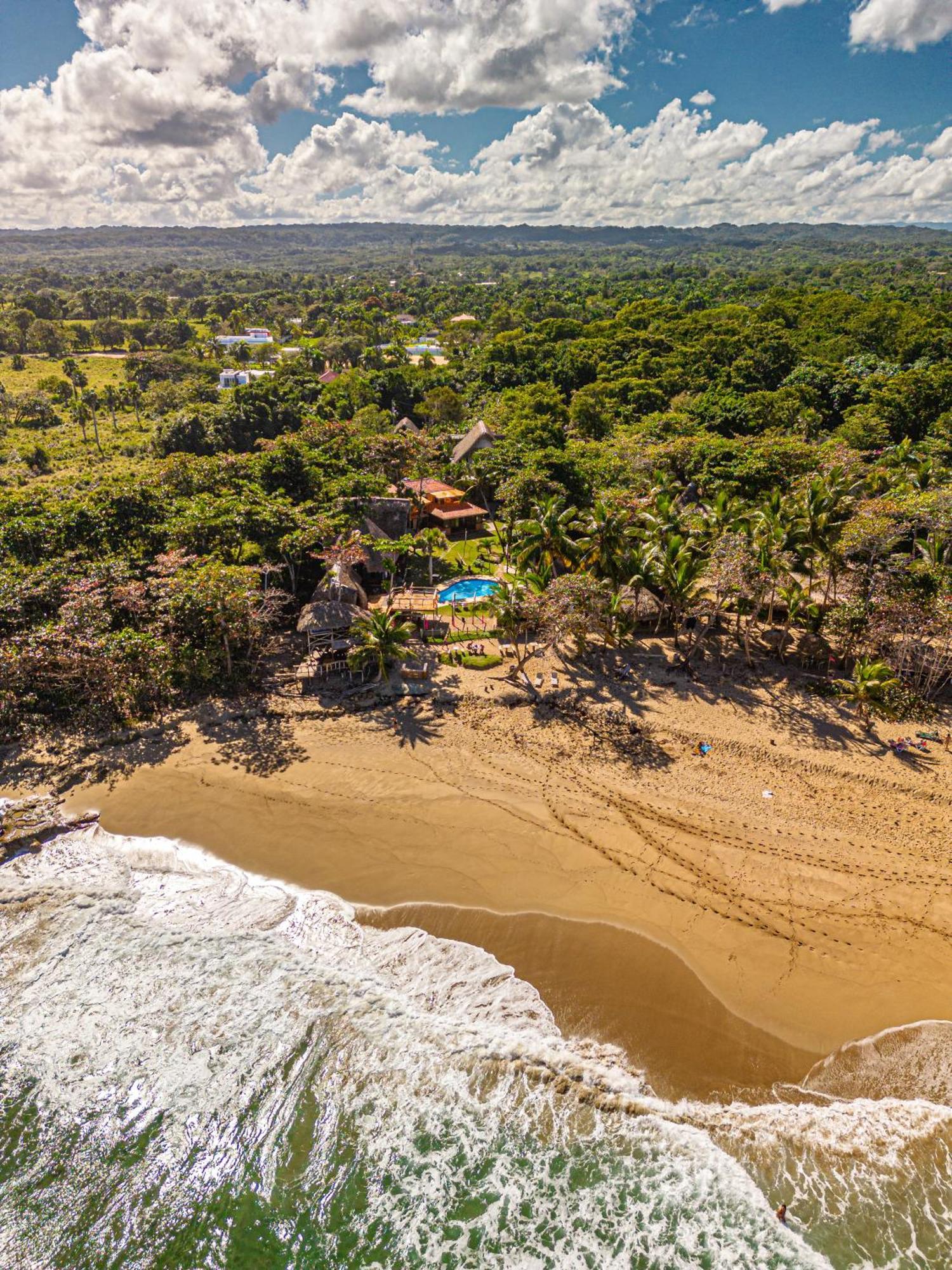 Beach Cabarete Ecolodge De Luxe Maravilla Encuentro Surf, Kite Экстерьер фото